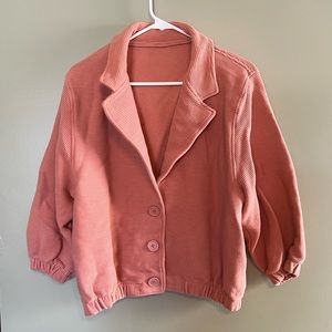 American Apparel rosy pink jacket - OS